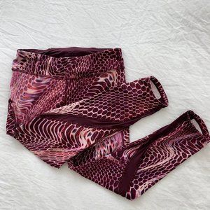 Nike Dri-Fit Cropped Running Leggings Pink